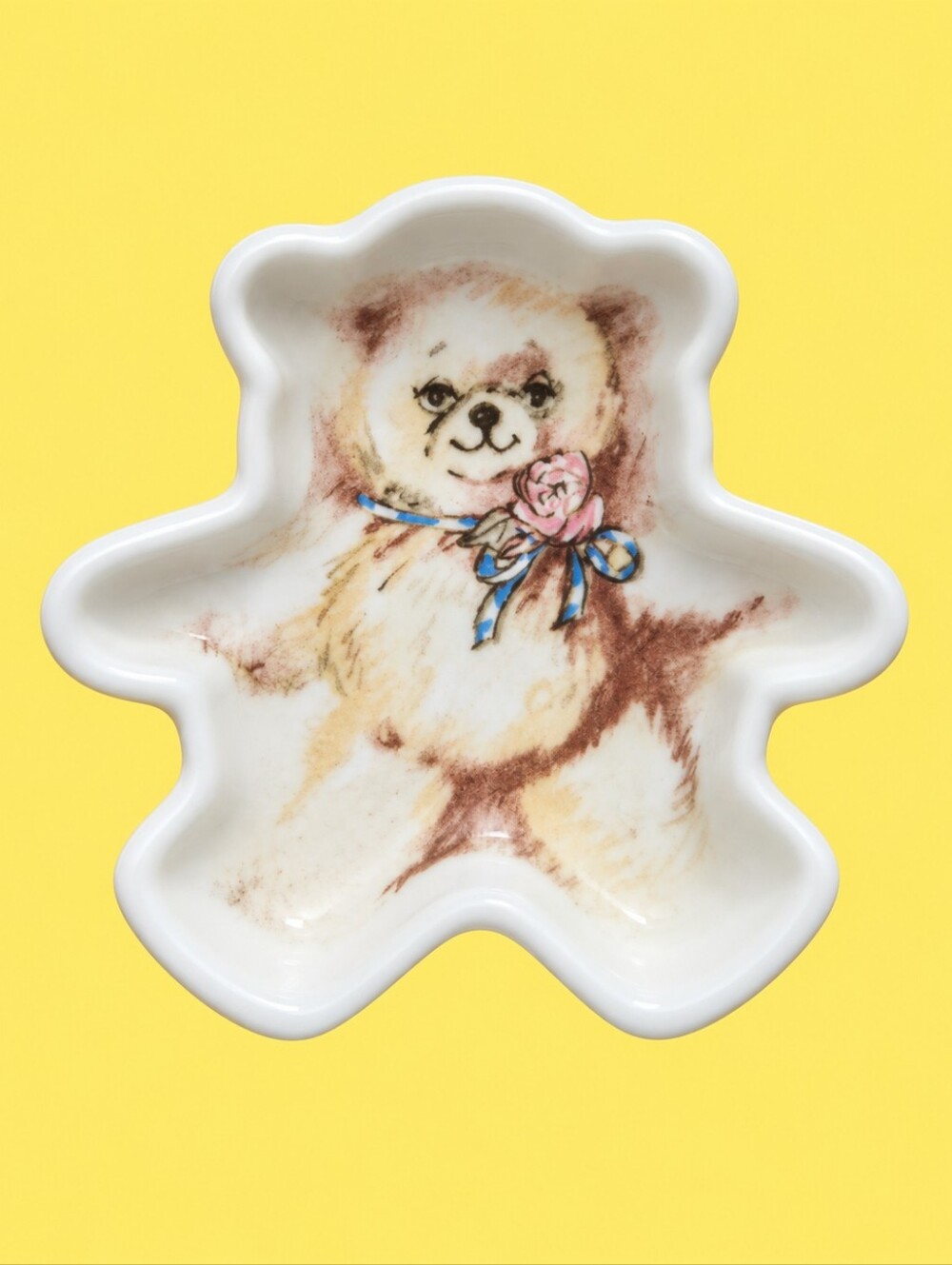 Vintage Bear Shaped Mini Trinket Dish
